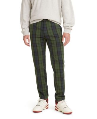 levi plaid pants