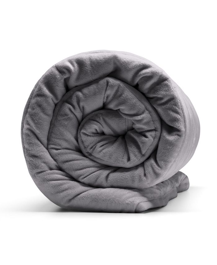 Sealy Quilted Plush Weighted Blanket, 12.2lbs Macy's