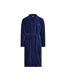 Men's Sleepwear Soft Cotton Kimono Velour Robe