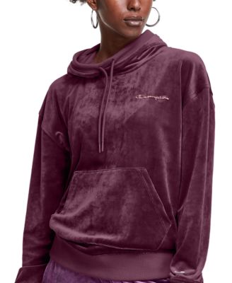 Champion velvet sweater addvertzied