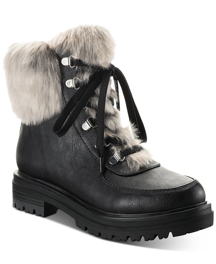 Sun + Stone Orlaa Cold-Weather Lug Sole Boots, Created for Macy's ...