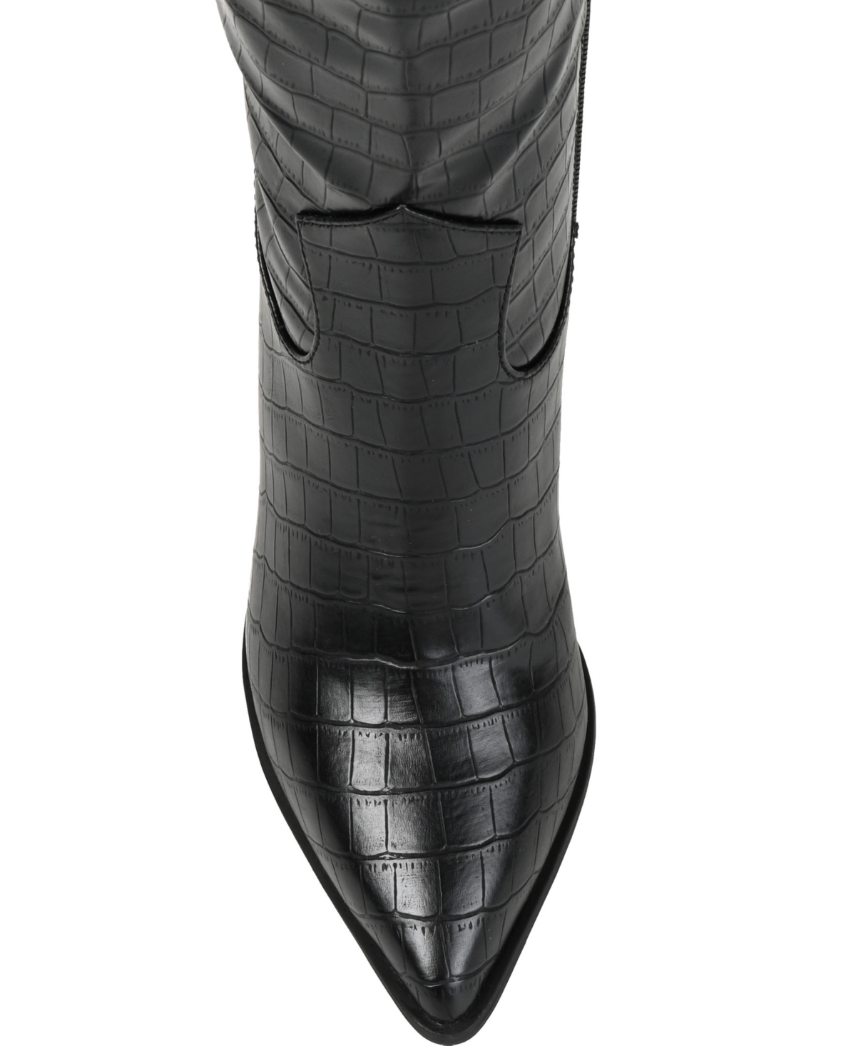 Journee Collection Women's Therese Block Heel Knee High Dress Boots