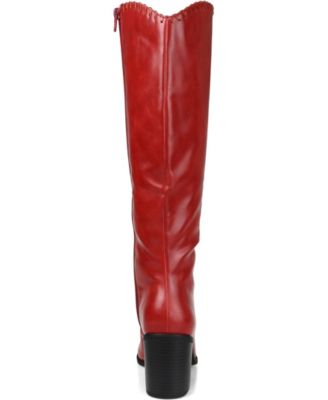 Women's Daria Extra Wide Calf Western Knee High Boots