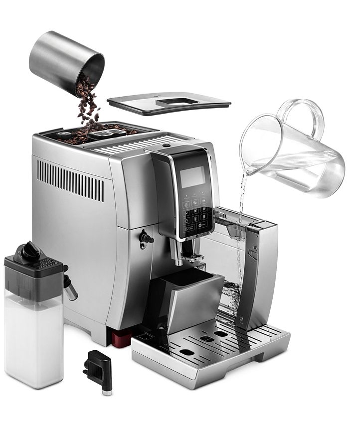 De'Longhi Dinamica with LatteCrema™ Fully Automatic Espresso Machine -  Macy's