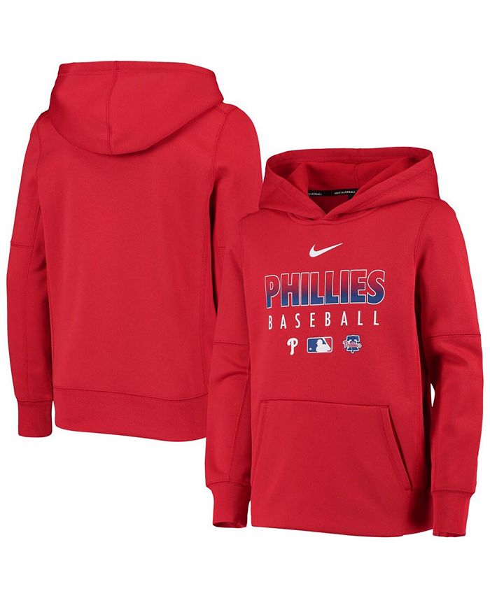 Philadelphia Phillies Mitchell & Ness City Collection Pullover Hoodie -  Light Blue