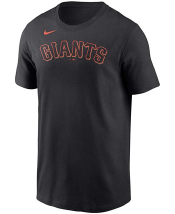 Men's Nike Mike Yastrzemski Black San Francisco Giants Name & Number T-Shirt