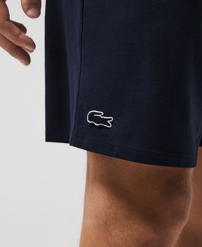 Lacoste Men's Stretch Tonal Waistband Pajama Shorts - Macy's