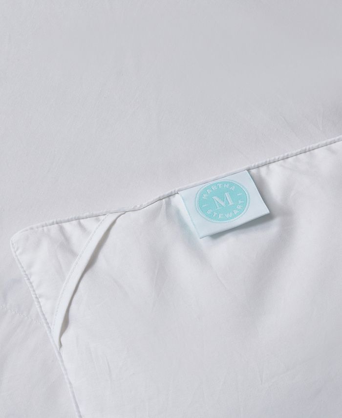 Martha Stewart White Goose Feather & Down Fiber All Season Comforter