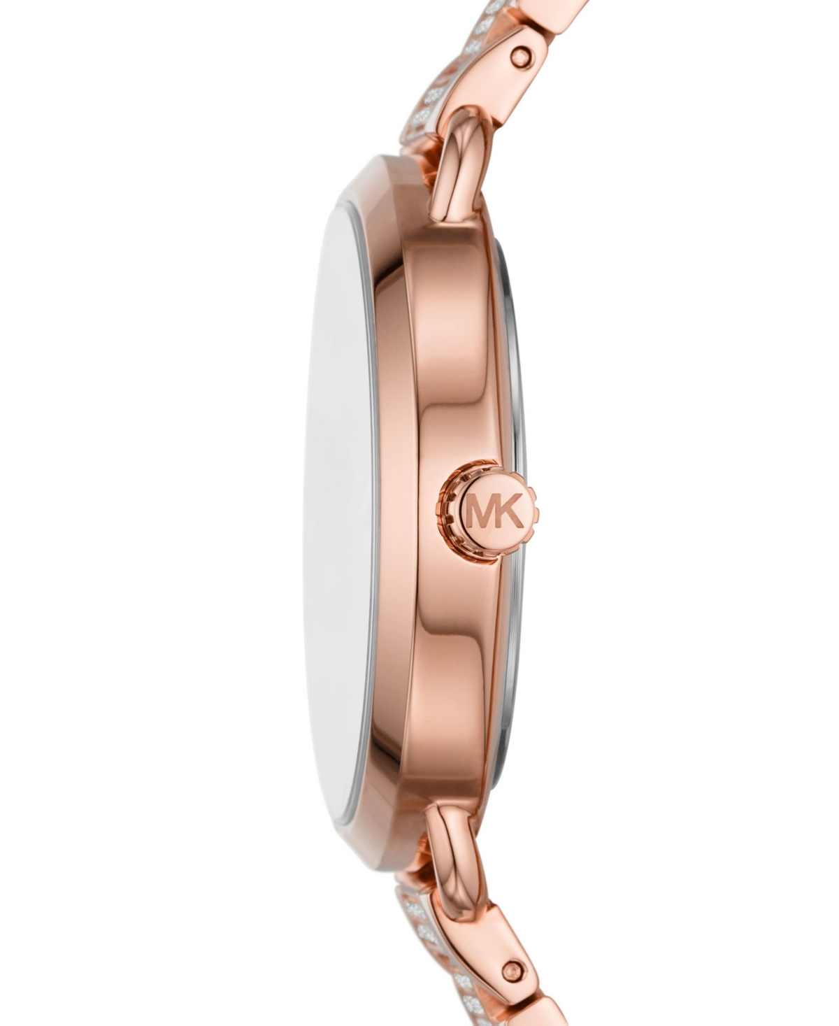 Michael Kors Women's Portia Rose Gold-Tone Stainless Steel Bracelet Watch, 36mm - Rose Gold-Tone