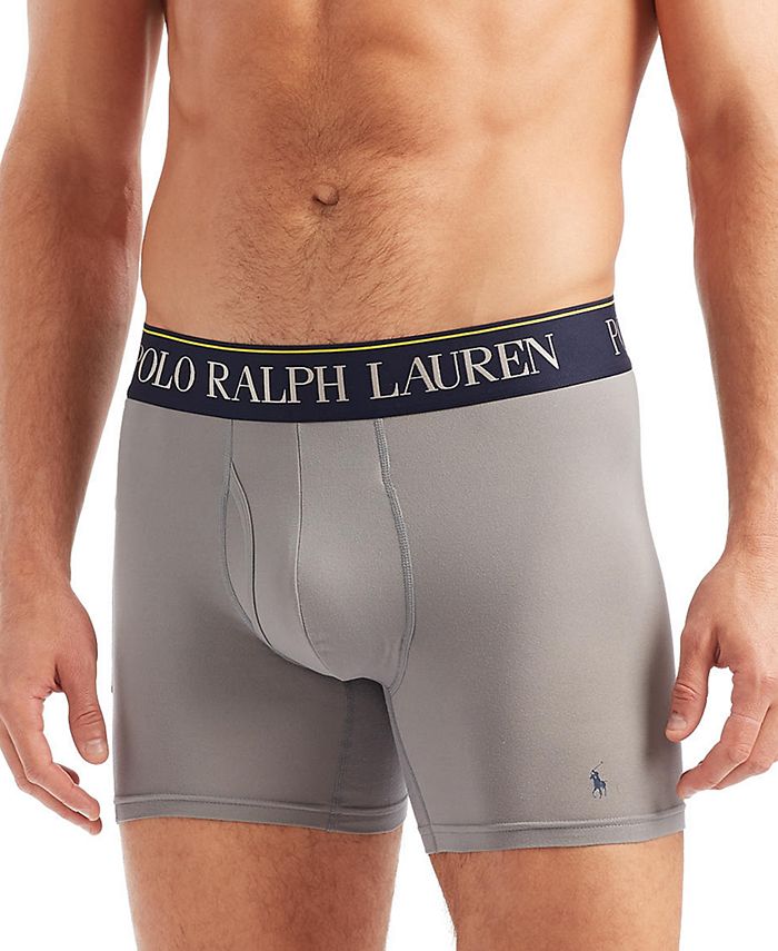 Polo Ralph Lauren Men's 4D Flex Cooling Microfiber Pocket Boxer Brief &  Reviews - Underwear & Socks - Men - Macy's