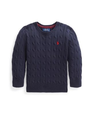 폴로 랄프로렌 Polo Ralph Lauren Little Boys Cable-Knit Cotton Sweater