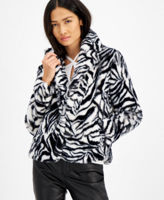 macy's leopard print jacket