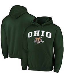 Men's Green Ohio Bobcats Campus Pullover Hoodie