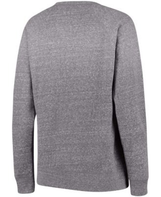 Женская толстовка-пуловер Knobi в винтажном стиле Pressbox с серо-каштановыми вставками Tigers Edith 9090₽