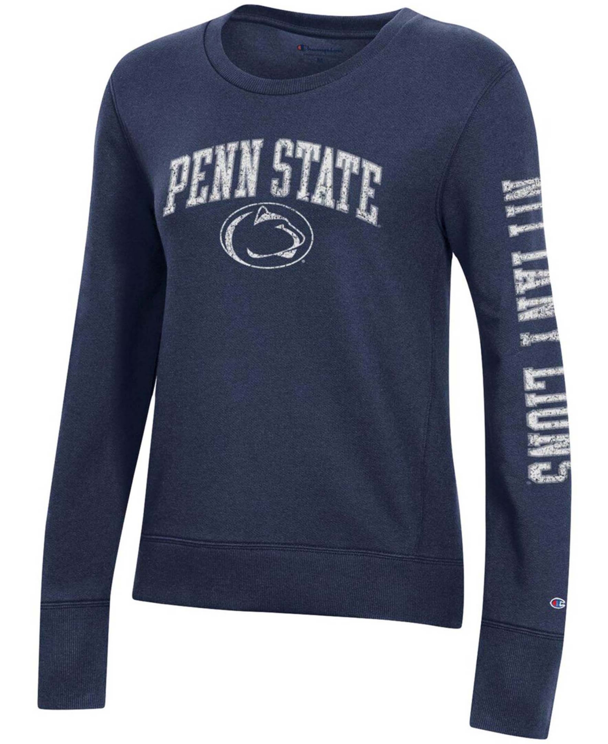 Shop Champion Women's Navy Penn State Nittany Lions University 2.0 Fleece Sweatshirt