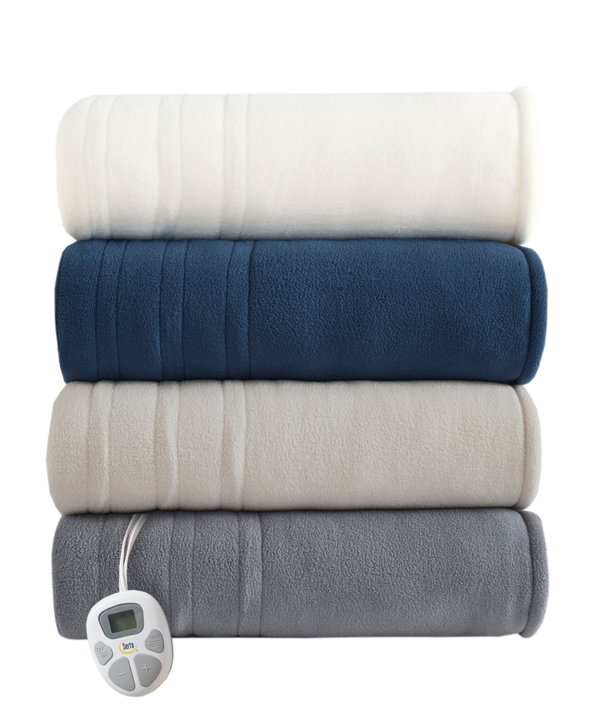 Serta Electric Reversible Fleece to Sherpa Blanket