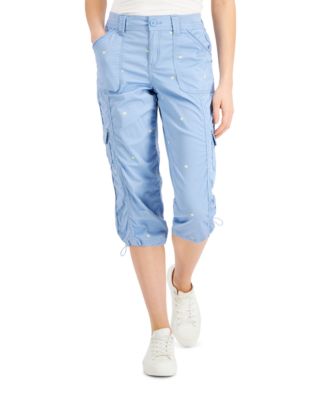 style & co cargo capri pants