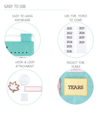 Toddler Children's Learning Calendar, Teal