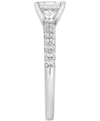 Diamond Princess-Cut Bridal Set (1-1/2 ct. t.w.) in 14k White Gold