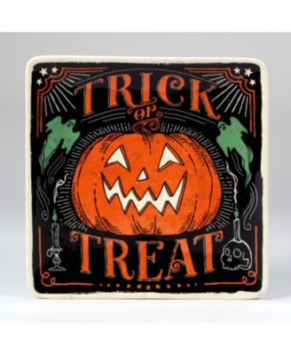 Scaredy Cat Dessert Plate, Set of 4