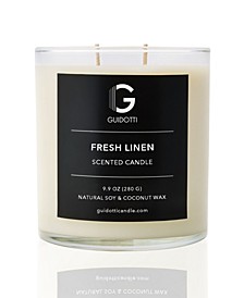 Fresh Linen Scented Candle, 2-Wick, 9.9 oz