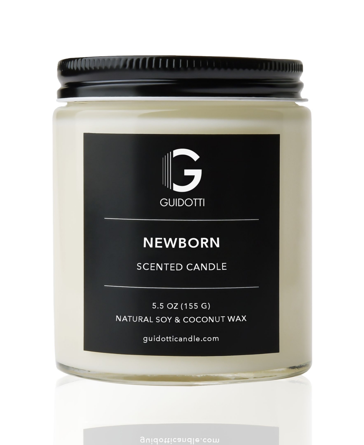 Guidotti Candle Newborn Scented Candle, 1wick, 5.5 oz In Clear ModeSens