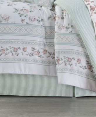 Rialto Classic Floral 4-Pc. Comforter Set, King