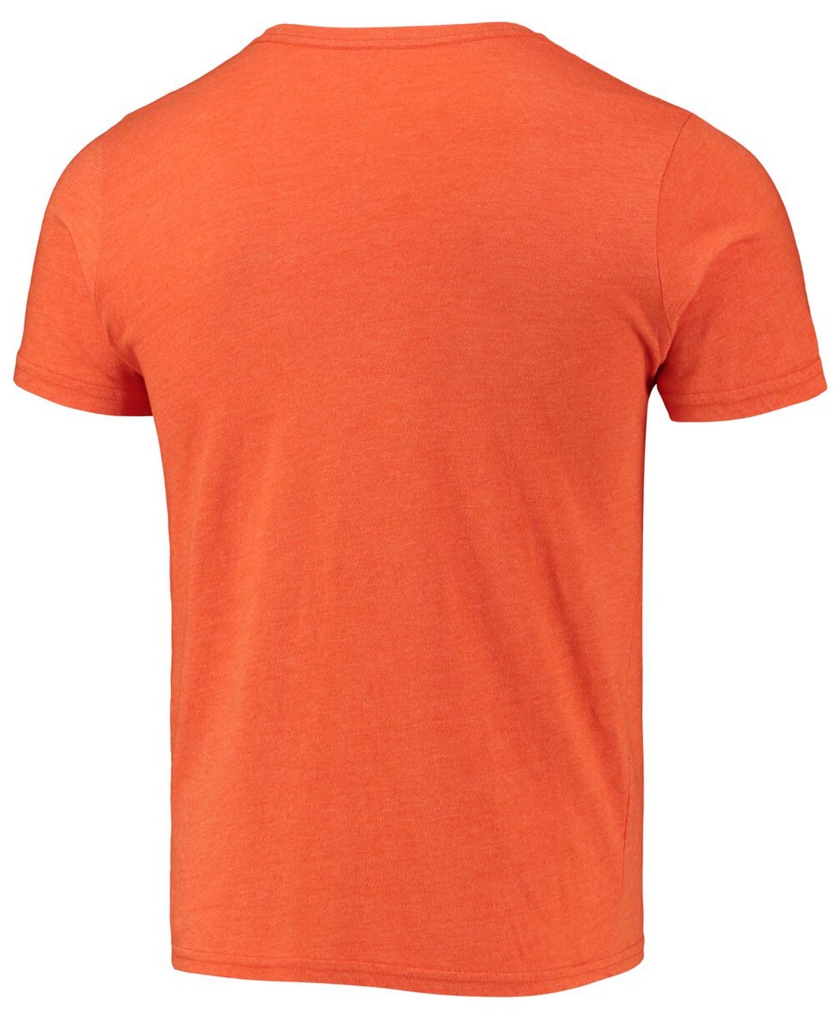 Men's HeatheredCleveland Browns Field Goal Pocket Tri-Blend T-shirt - Orange