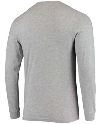 Mens Heathered Gray Detroit Lions Halftime Long Sleeve T-shirt 6190₽