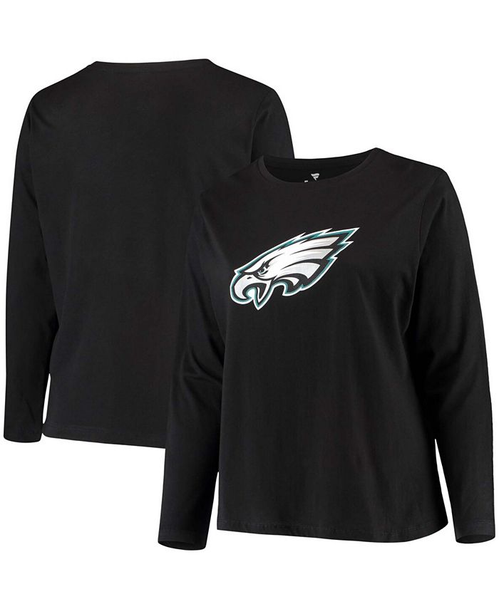 Women's plus size eagles shirts top