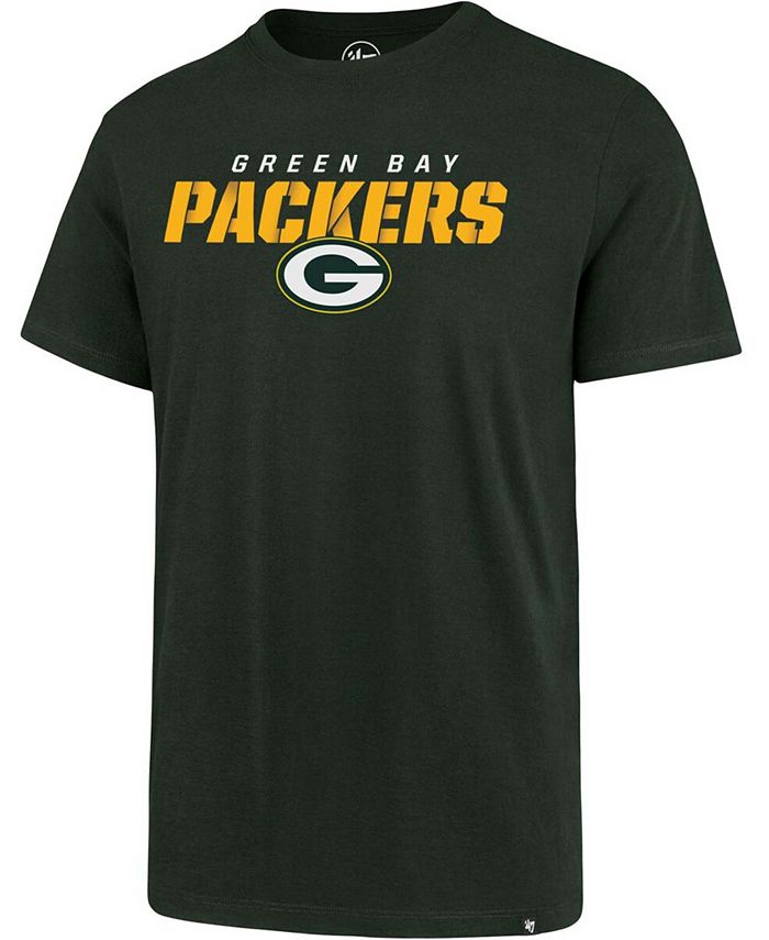 '47 Brand Men's Green Green Bay Packers Traction Super Rival T-shirt ...