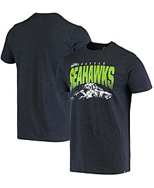 Men's College Navy Seattle Seahawks Regional Club Mountain T-shirt