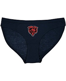 Women's Navy Chicago Bears Solid Logo Panties