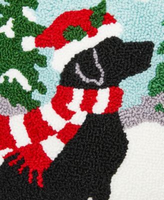 Christmas Dog Pillow