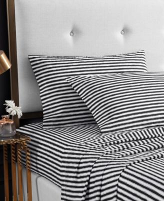 Betsey Johnson Sketchy Stripe Cotton Percale Sheet Sets Bedding