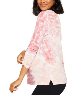 Motherhood Maternity Lived In Cotton Tie-Dyed Maternity T-Shirt