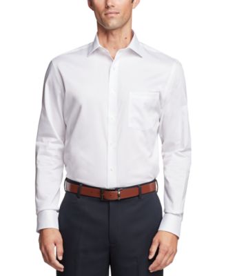 Van heusen fitted stretch shops dress shirt