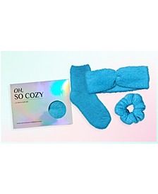 Intimates Cozy Sock, Headband & Scrunchie Set