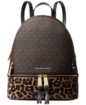 michael kors glossy backpack