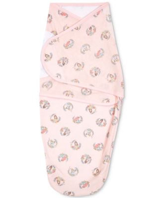 Baby Girls Disney Princesses Wrap Swaddles, Pack of 3