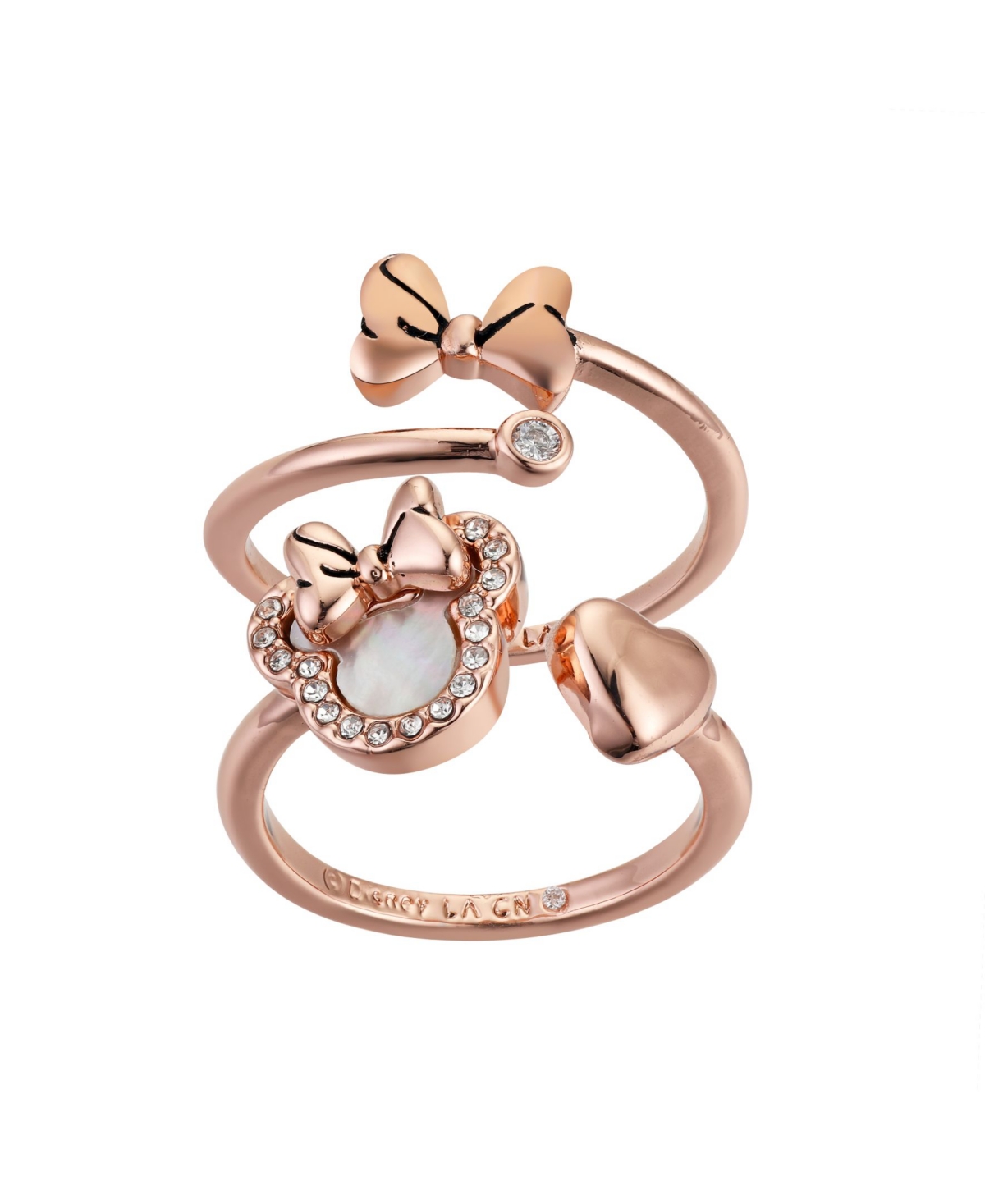 Enso Rings Disney Minnie Mouse Emotion Classic Silicone Ring - 10 - Rose  Gold : Target