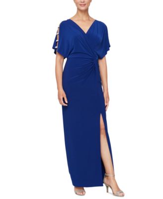 Alex Evenings Petite Embellished-Sleeve 