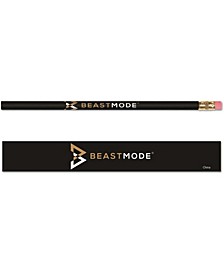 Black Beast Mode Pencils, Pack of 6