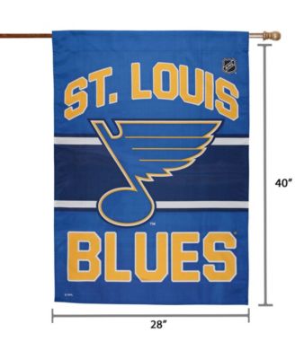 Multi St. Louis Blues 28" x 40" Wordmark Single-Sided Vertical Banner
