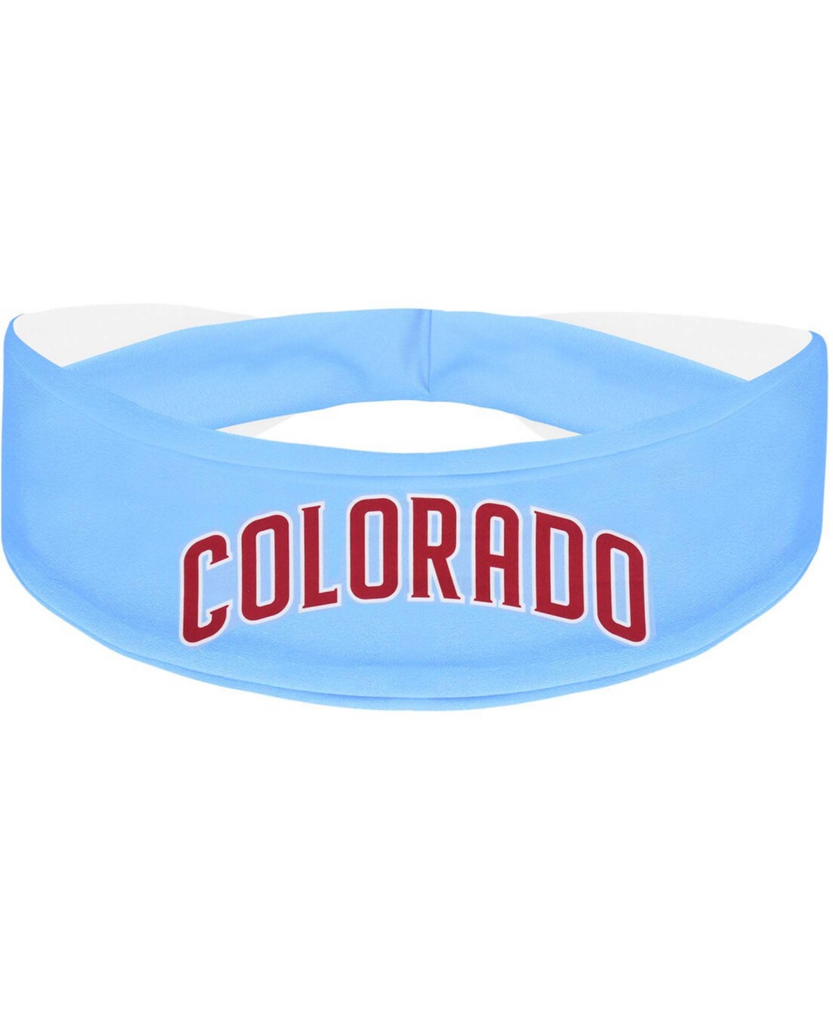 Sky Blue Colorado Rapids Alternate Logo Cooling Headband - Sky Blue