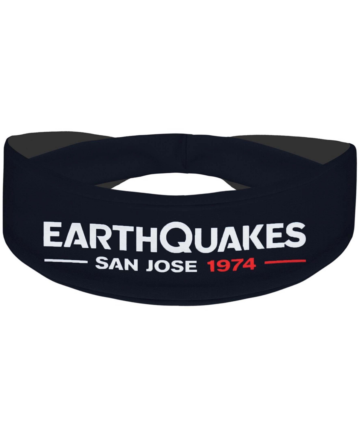 Black San Jose Earthquakes Alternate Logo Cooling Headband - Black