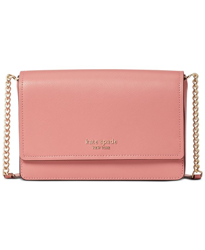 Leather wallet Kate Spade Pink in Leather - 35628207