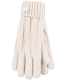 Women's Amelia Solid Cable-Knit Gloves