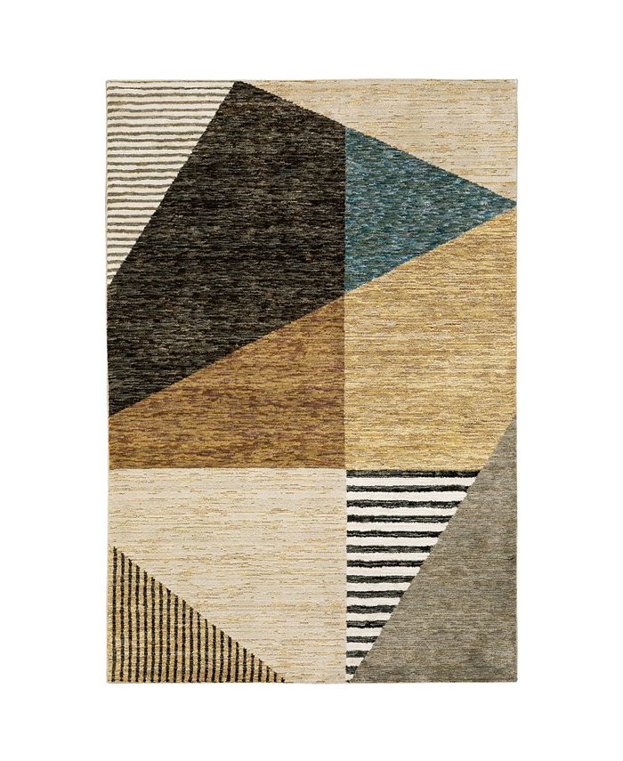 JHB Design Deco PZZ10 3'3" x 5'2" Area Rug Macy's