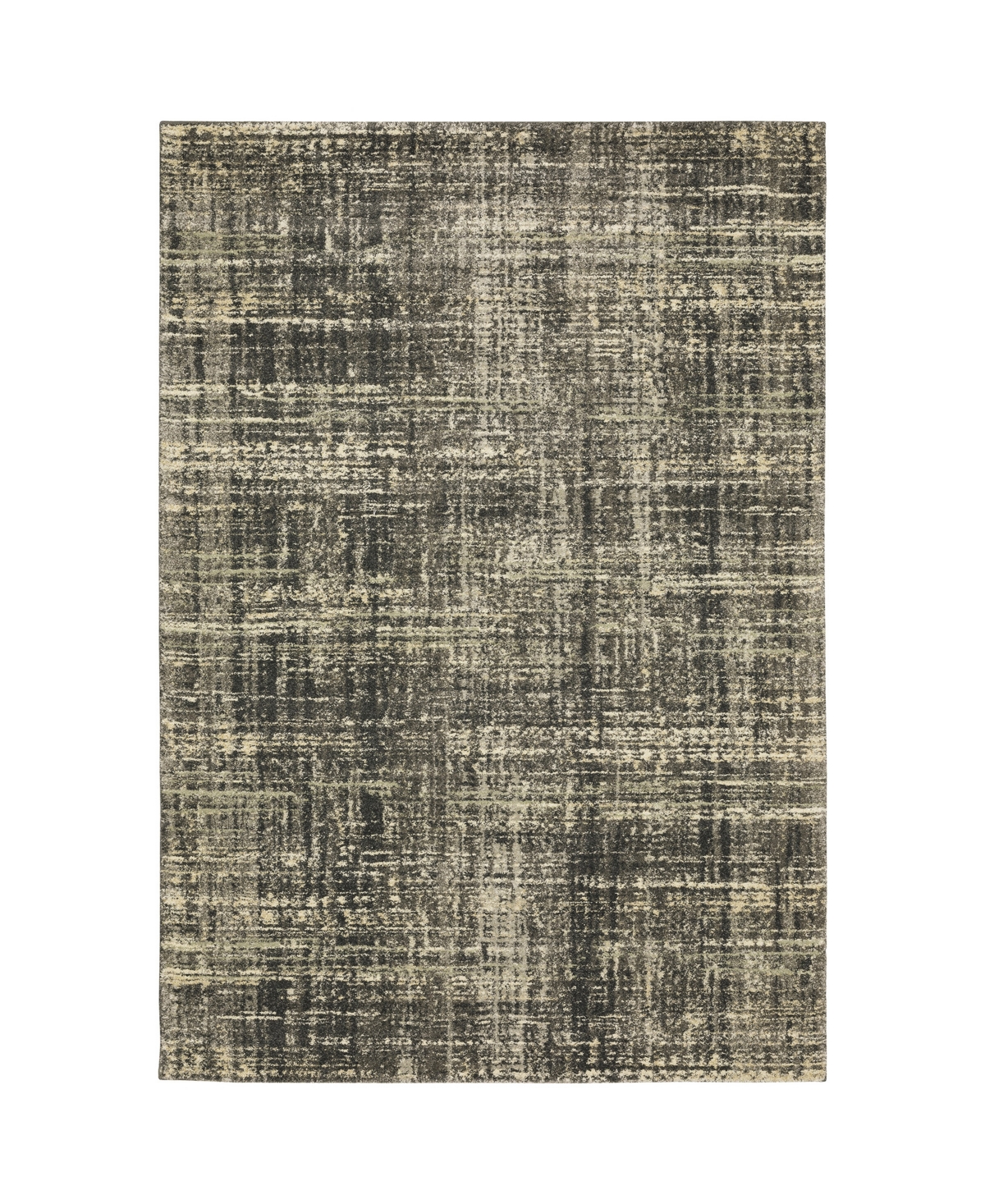 Jhb Design Jacob JAC254 7'10in x 10'10in Area Rug - Charcoal